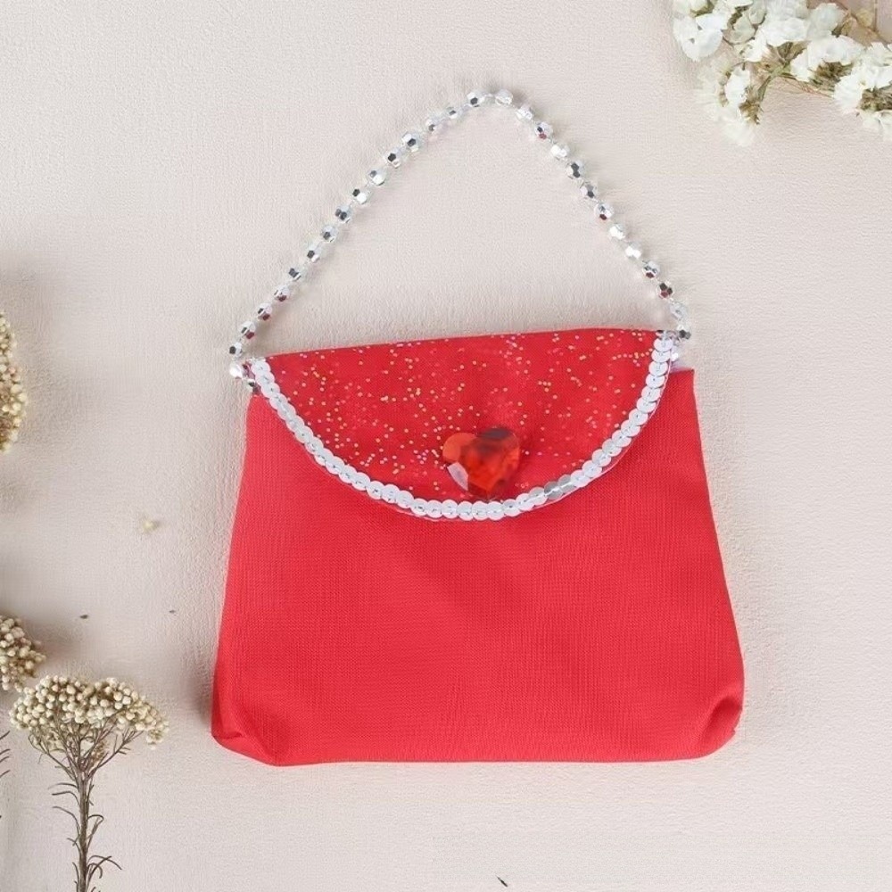 Photography Of The Year - Multicolor Princess Handbag Snowflake Pattern Peach
