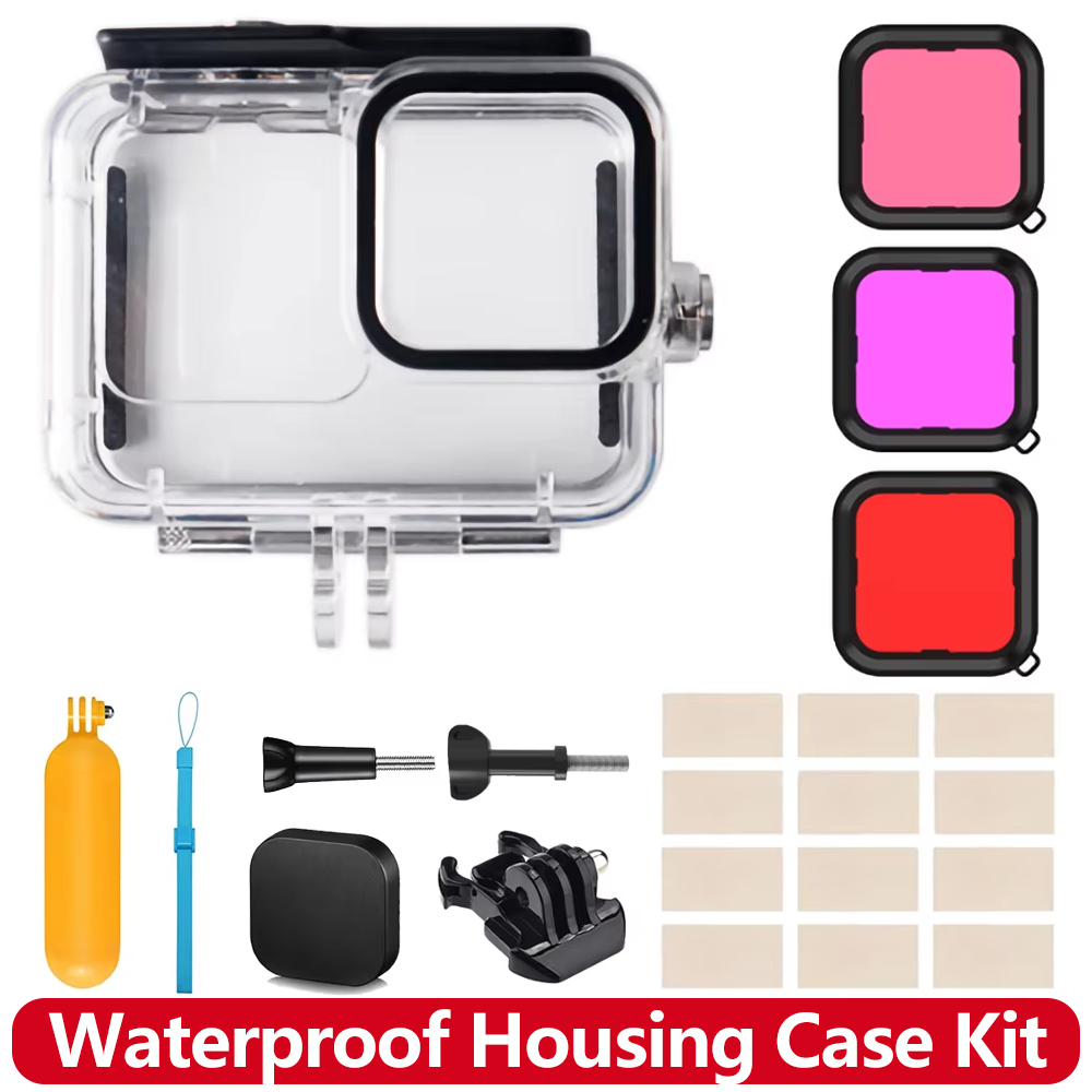 Gopro Action Camera Hero 11 Black - Waterproof Housing Case for GoPro Hero