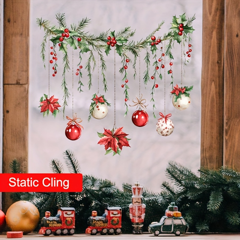 Photography Of The Year - Christmas Windows Sticker Merry Christmas Decoration