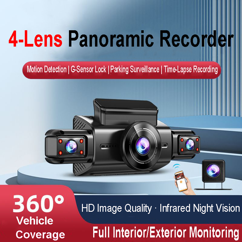 Timelapse Controller - 4K 4CH Hidden Car DVR with