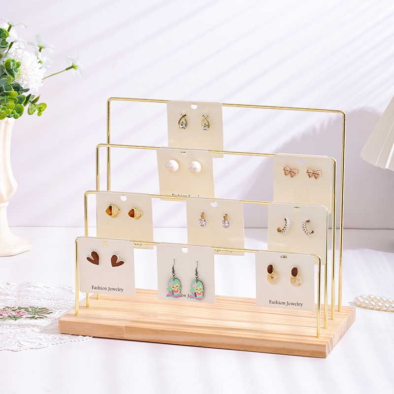 Photography Award - Ladder Gold Earring Card Display Stand