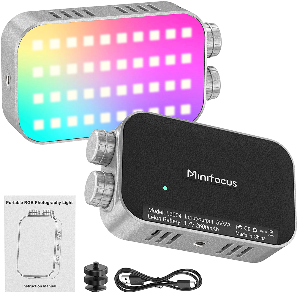 Photography Umbrella Lights - Pocket Tofu RGB Fill Light Portable