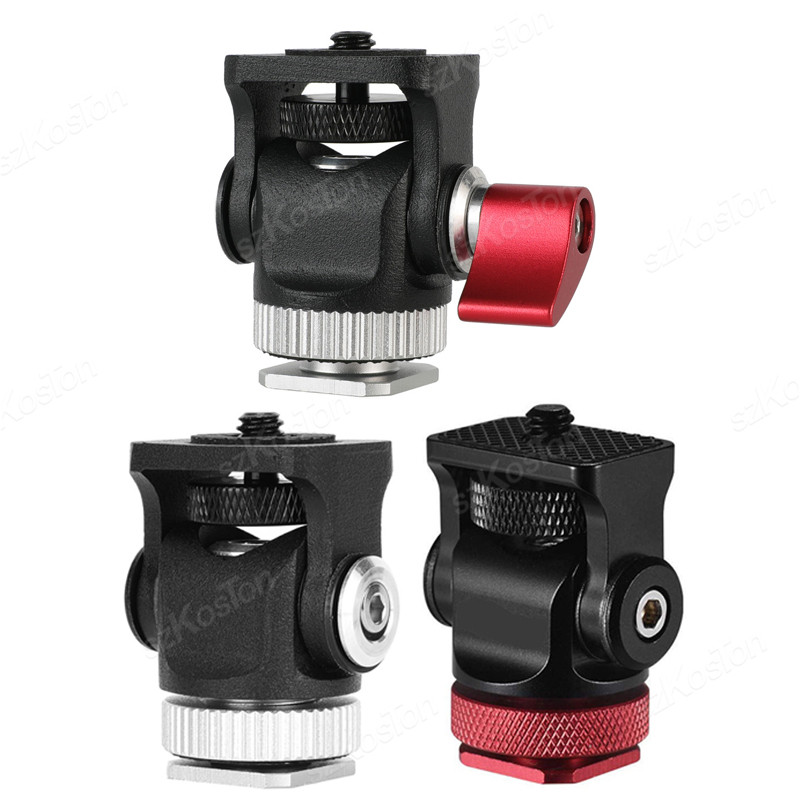 Fluid Head Tripod - Mini Monitor Mount Holder Tripod Head