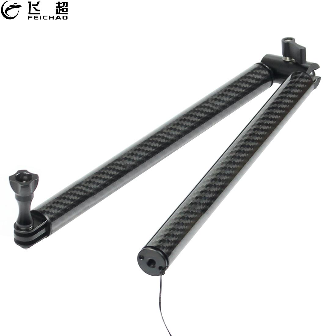 Camera Tripod Carbon - Carbon Fiber Selfie Rod Adjustable Handle