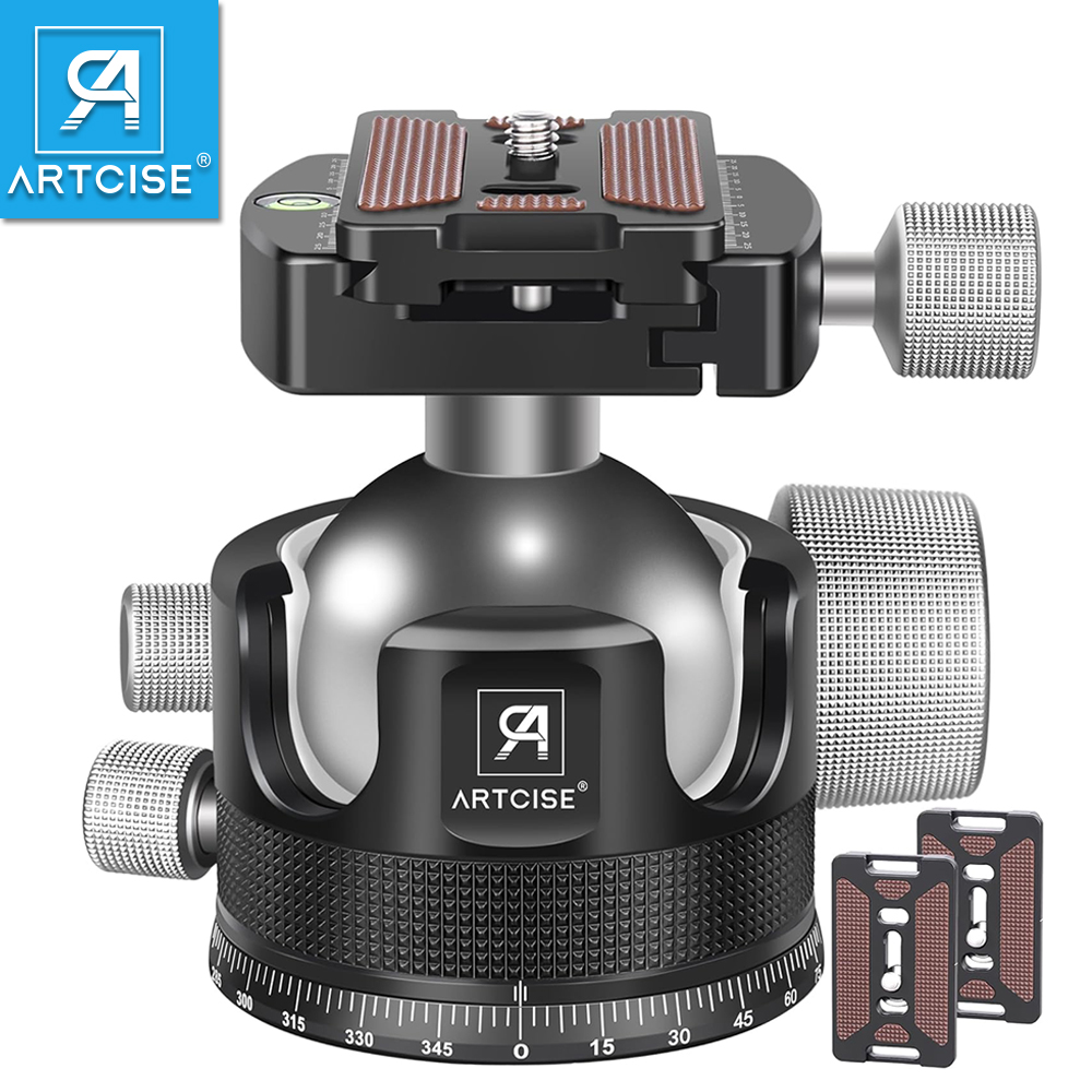 Fluid Head Tripod - ARTCISE 44mm/55mm Low Profile Tripod Ball