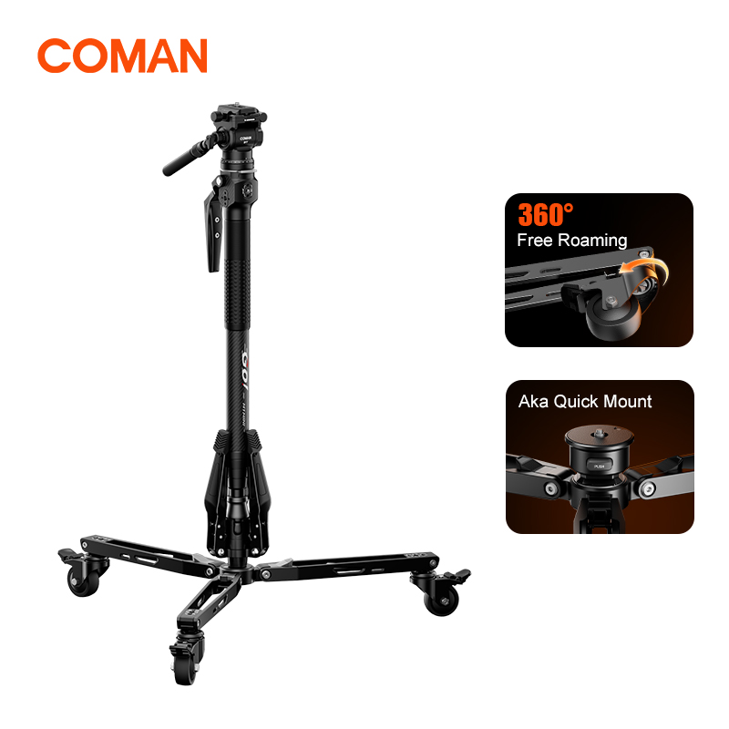 Camera Tripod Carbon - COMAN M1 Mini V1 A32 Carbon