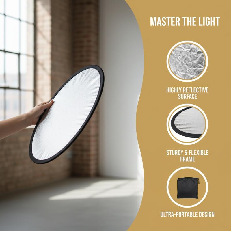Reflector 5 In 1 - 5 in 1 Round Photography Reflector