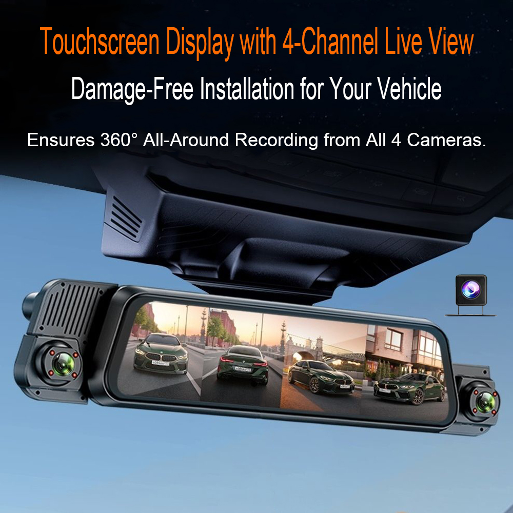 Timelapse Controller - 4 Channel Streaming Dash Cam 4