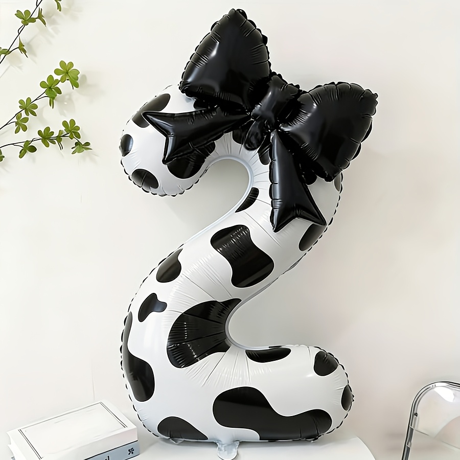 Photography Of The Day - 3pcs Black Bow 40 Inch Cow