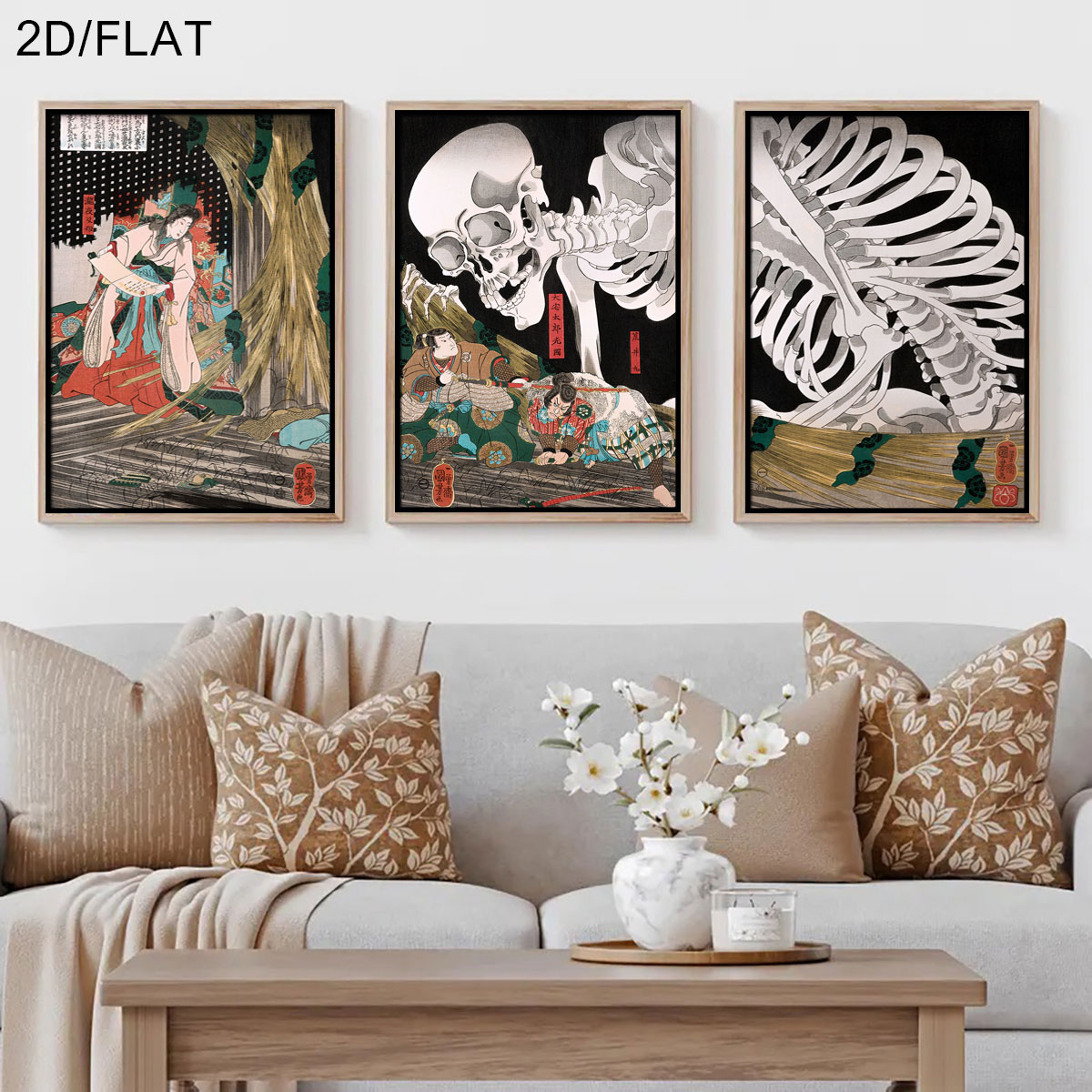 3pcs Retro Japanese Takiyasha  - Photography Types review and price