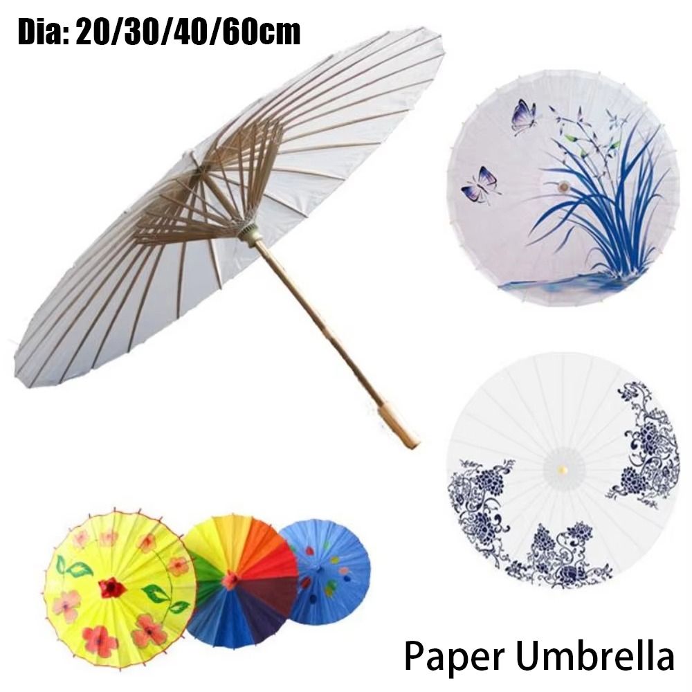 1Pcs Dia 20/30/40/60cm Paper U - Photography Umbrella review and price