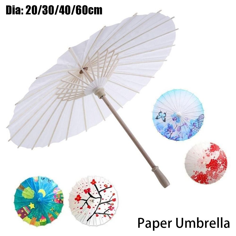 1Pcs Dia 20/30/40/60cm Paper U - Photography Umbrella review and price