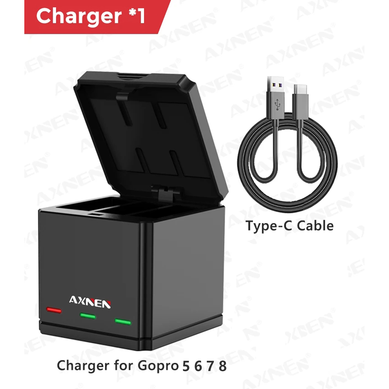 Portable Battery Charger for G - Gopro Action Camera Hero 11 Black review and price