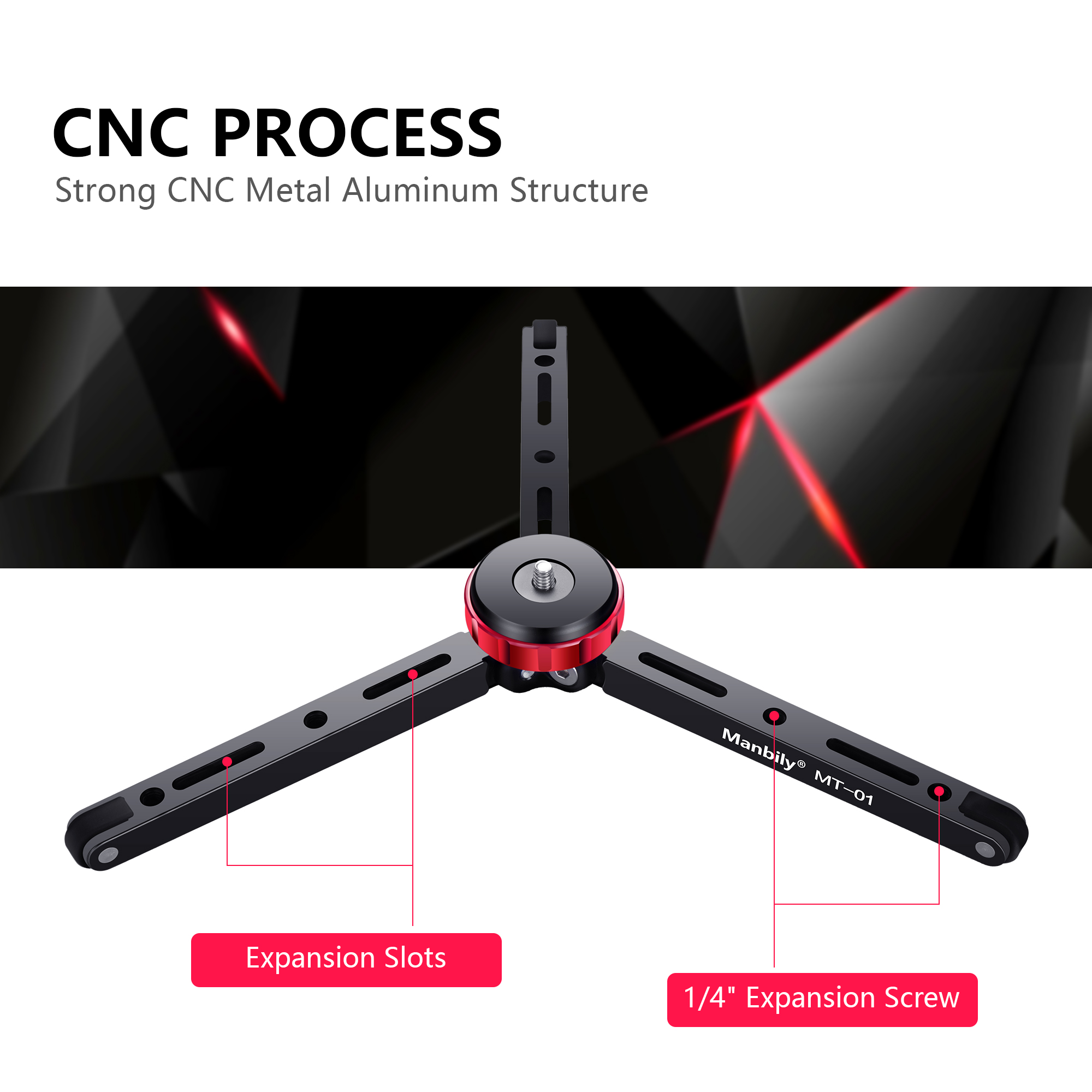 Manbily MT-02/MT-01 Aluminium  - Camera Tripod Carbon review and price