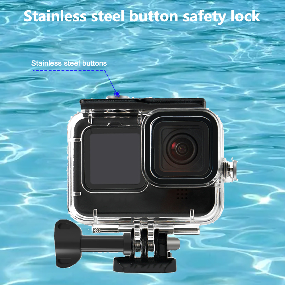 Waterproof Housing Case for Go - Gopro Action Camera Hero 11 Black review and price