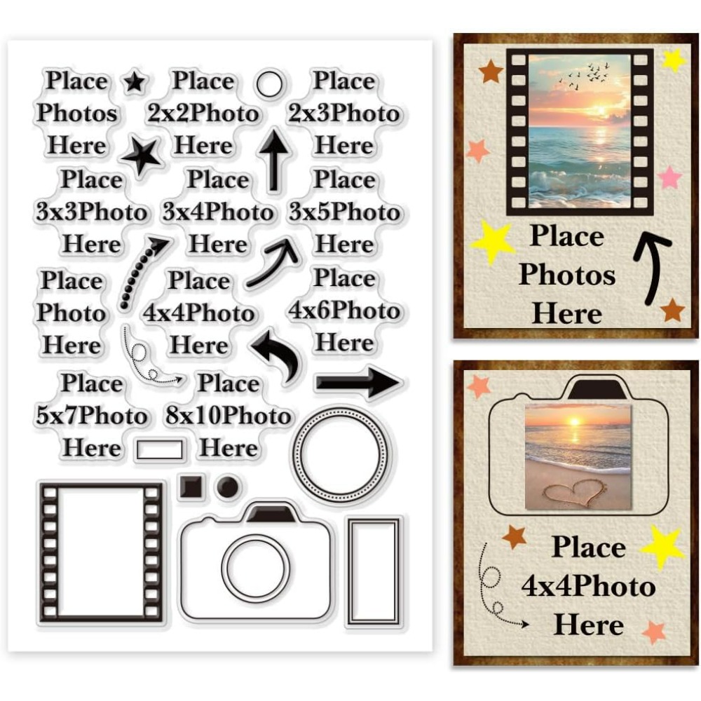 Place Photo Here Clear Stamp A - Photography Types review and price