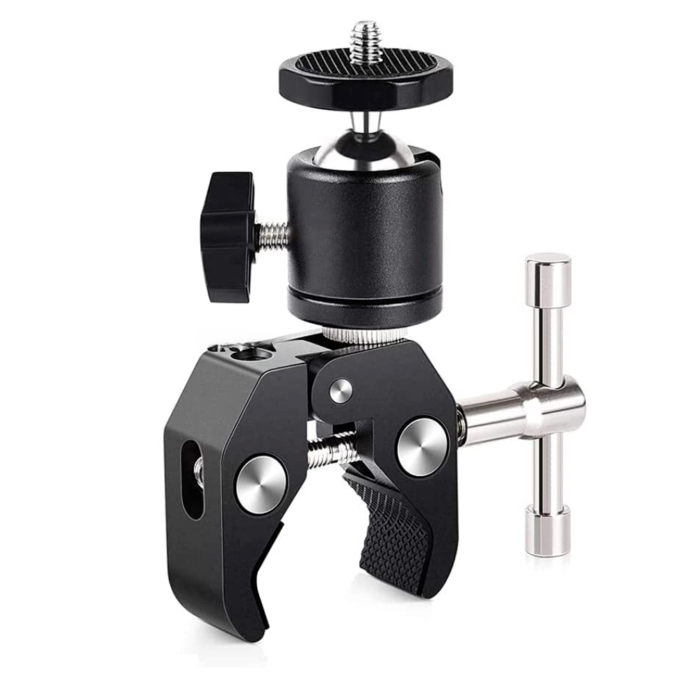 ERIKOLE Super Clamp with 360°  - Fluid Head Tripod review and price