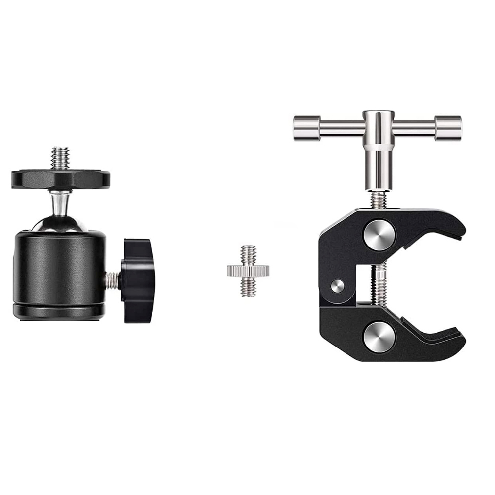 ERIKOLE Super Clamp with 360°  - Fluid Head Tripod review and price