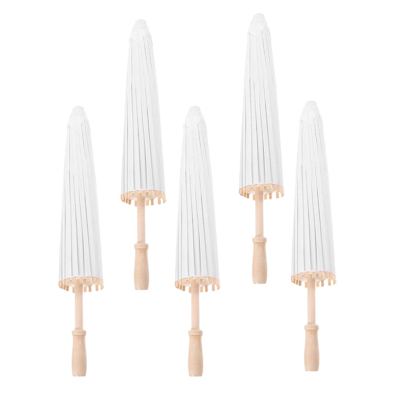 5Pcs White Paper Umbrellas Chi - Photography Umbrella review and price