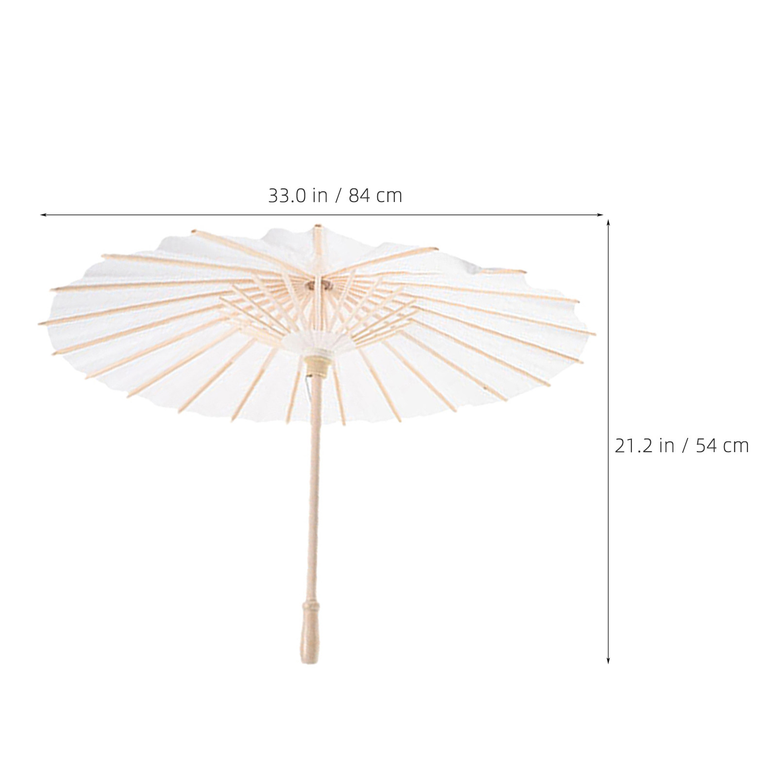 5Pcs White Paper Umbrellas Chi - Photography Umbrella review and price