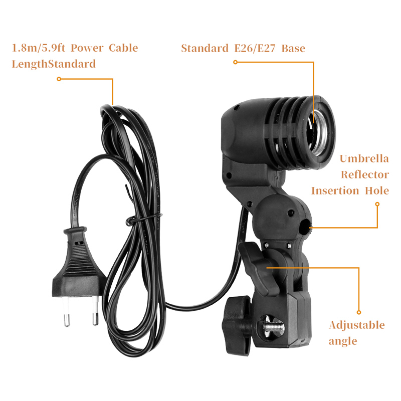 1.8m Cable Cord Light Bulb Sta - Photography Umbrella Lights review and price