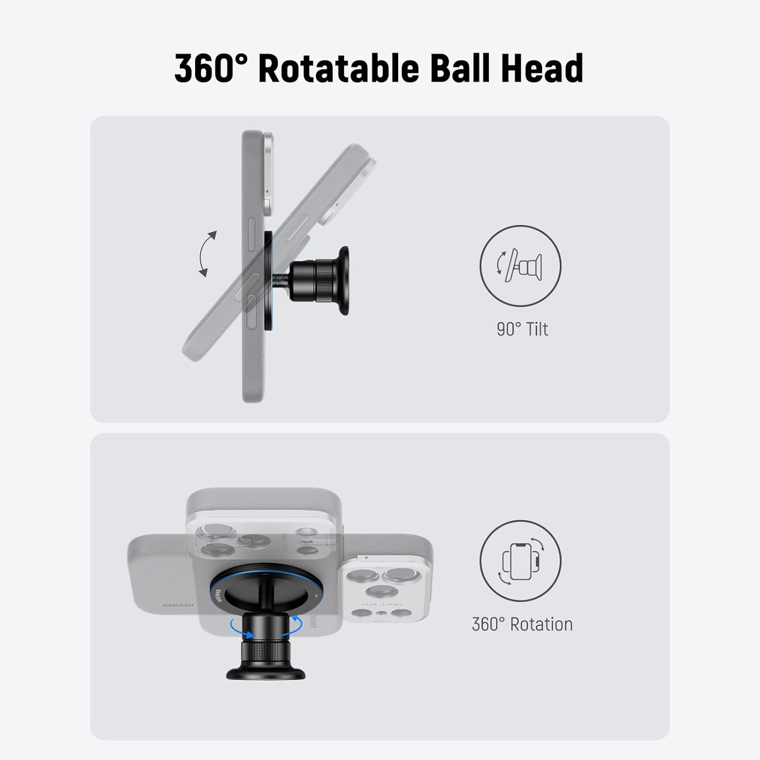 NEEWER Magnetic Phone Tripod M - Fluid Head Tripod review and price