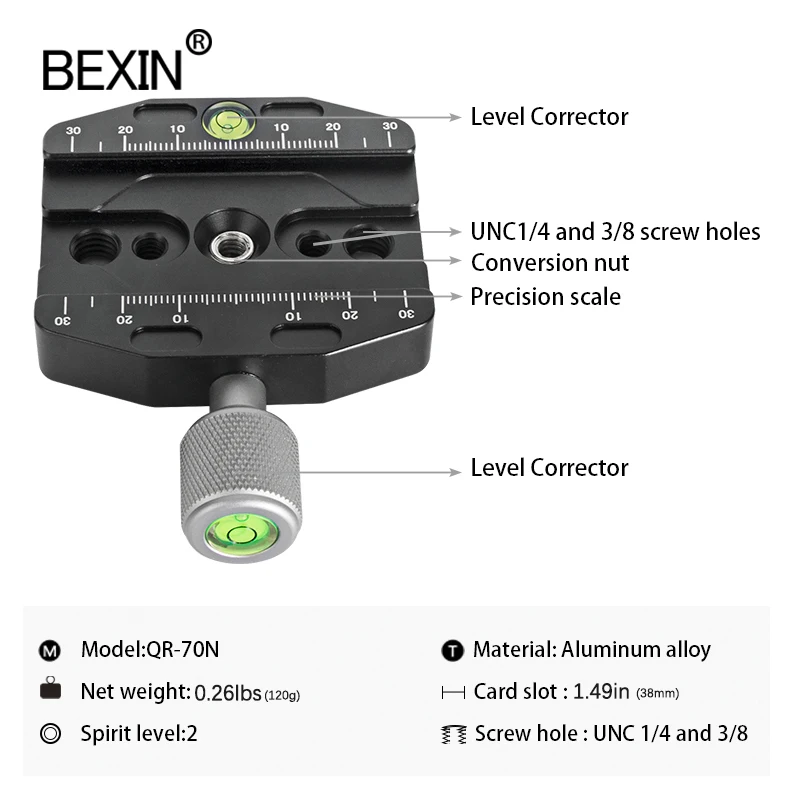 BEXIN QR Series Tripod Ball He - Fluid Head Tripod review and price