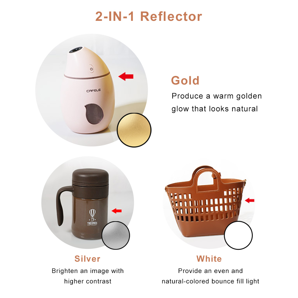 2in1 Round Portable Reflector  - Reflector 5 In 1 review and price