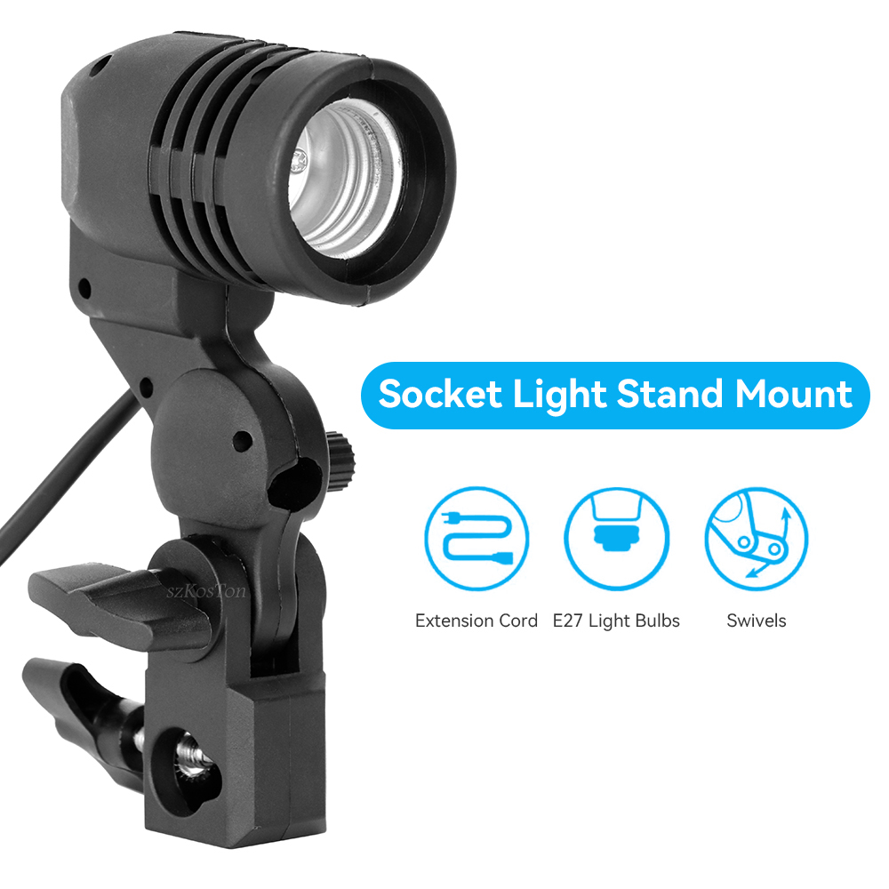 2PCS/1PC E27 Single Head Bulb  - Photography Umbrella Lights review and price