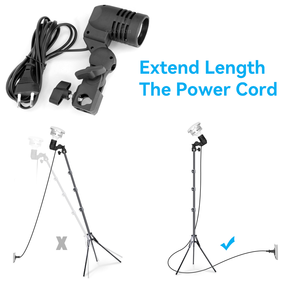 2PCS/1PC E27 Single Head Bulb  - Photography Umbrella Lights review and price