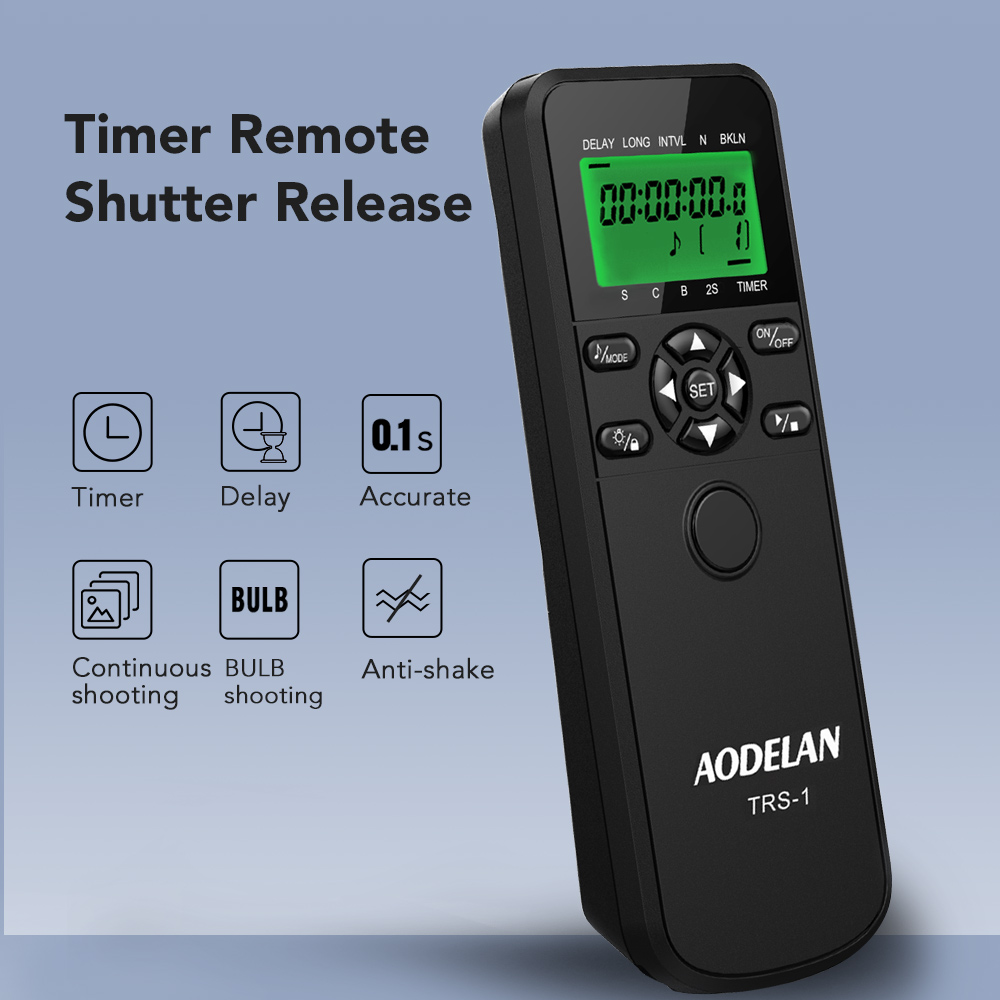 AODELAN TRS-1 Timer Intervalom - Timelapse Controller review and price