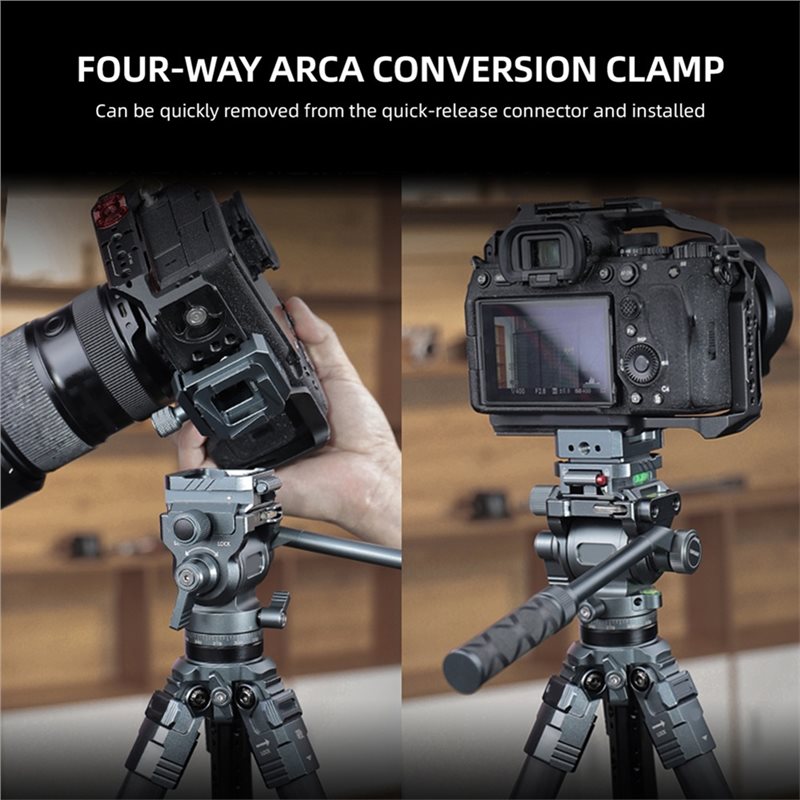 AED7-4-Way Arca Clamp Quick Re - Camera Tripod Carbon review and price