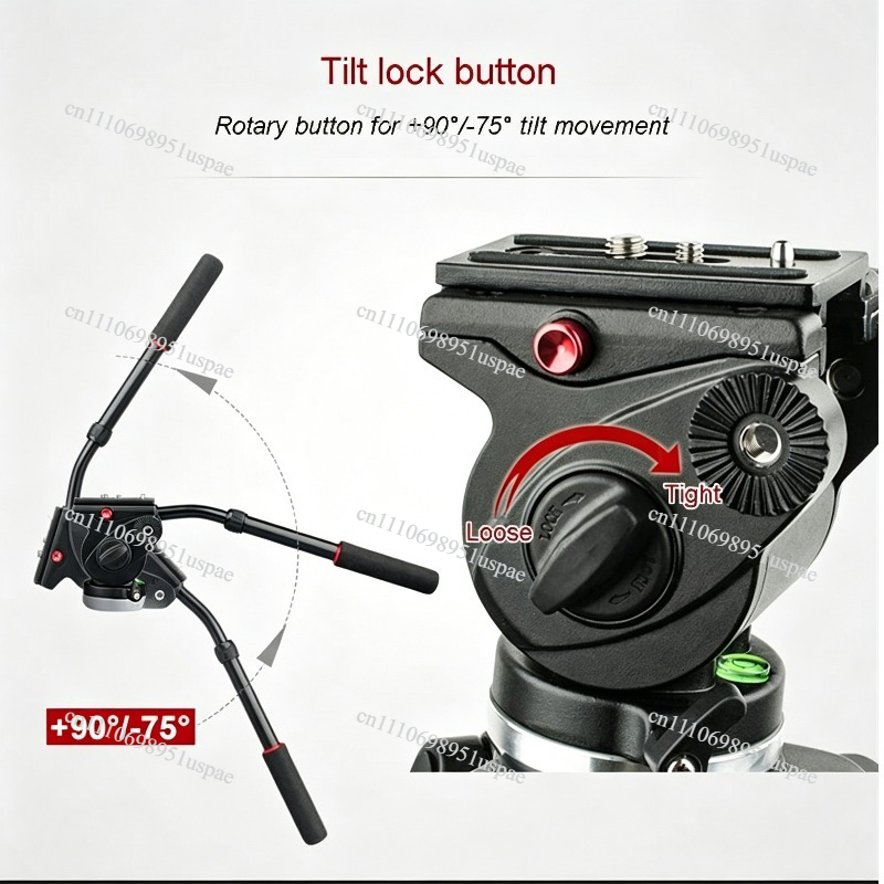 JY0508 Professional Camera Tri - Fluid Head Tripod review and price