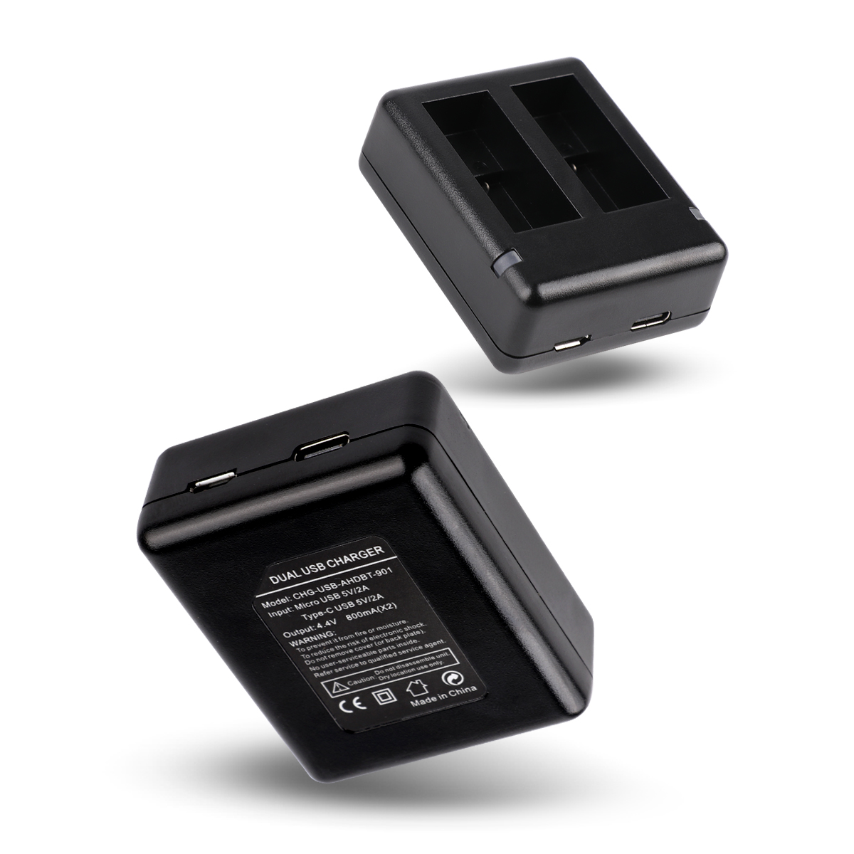 Go Pro 12 Dual Battery Charger - Gopro Action Camera Hero 11 Black review and price