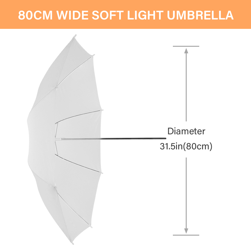 76 * 80cm X4 Transparent White - Photography Umbrella Lights review and price