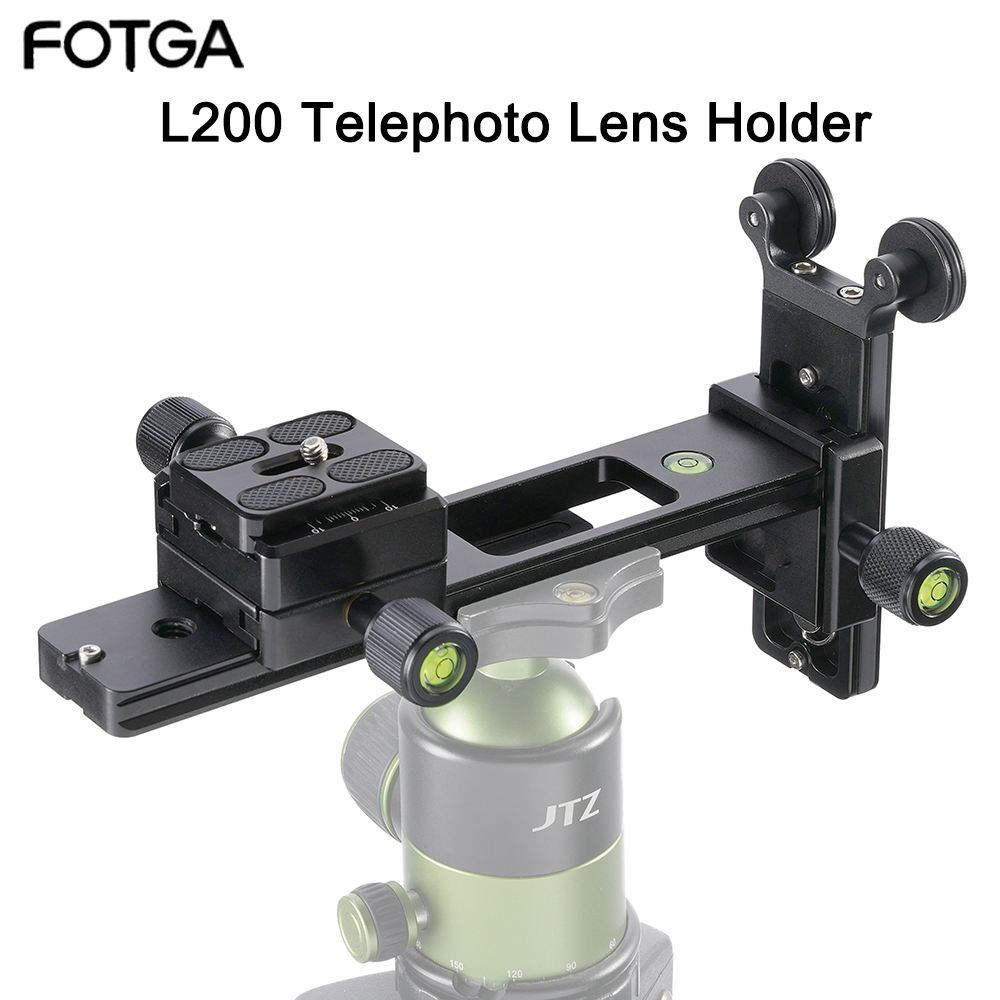 FOTGA L200 10kg/22lb Load Tele - Fluid Head Tripod review and price