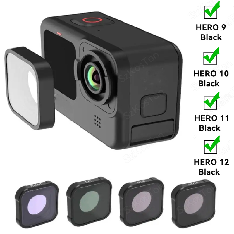 CPL UV ND8 ND16 ND32 ND Filter - Gopro Action Camera Hero 11 Black review and price