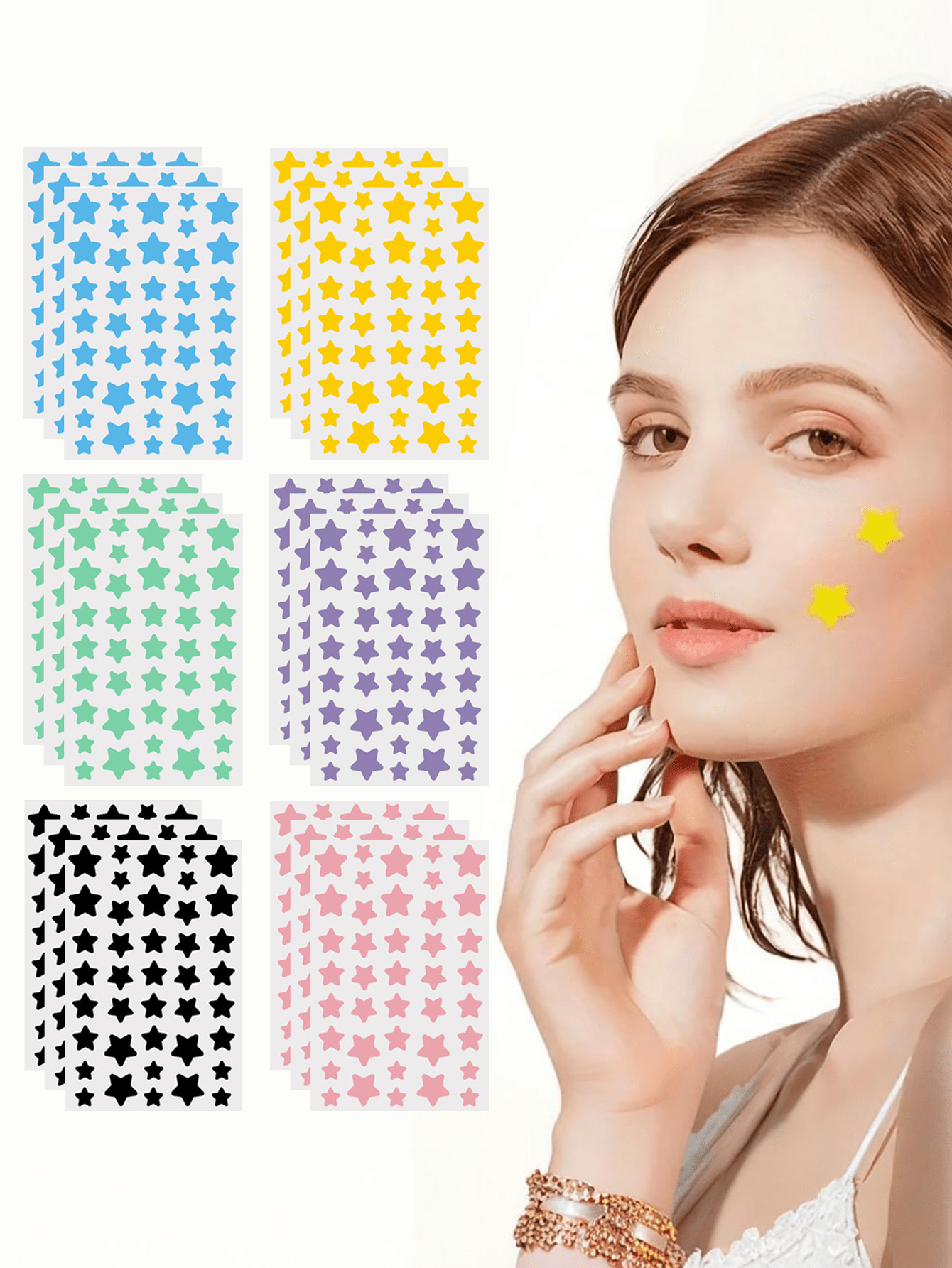 240 Pieces/Cute Star Face Stic - Photography Of The Day review and price