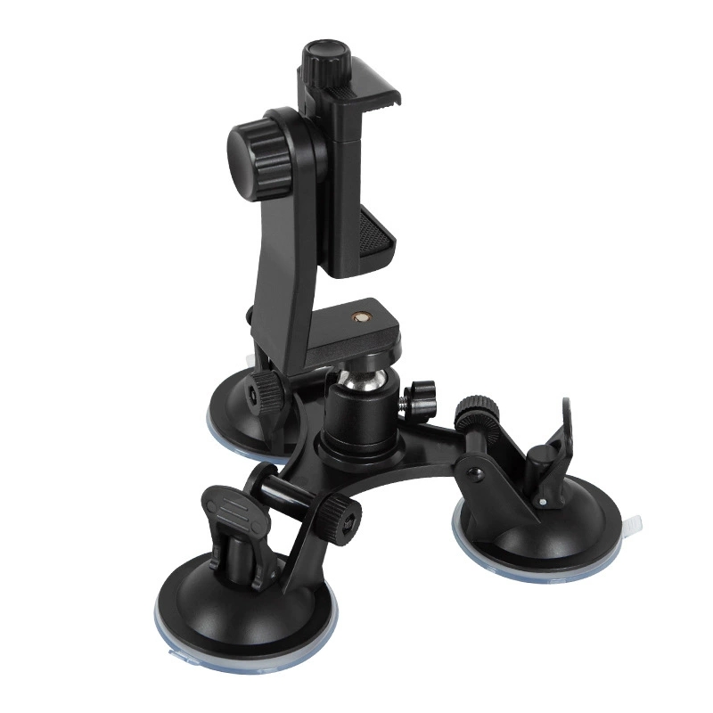 Strong Suction Cup Mount Holde - Fluid Head Tripod review and price