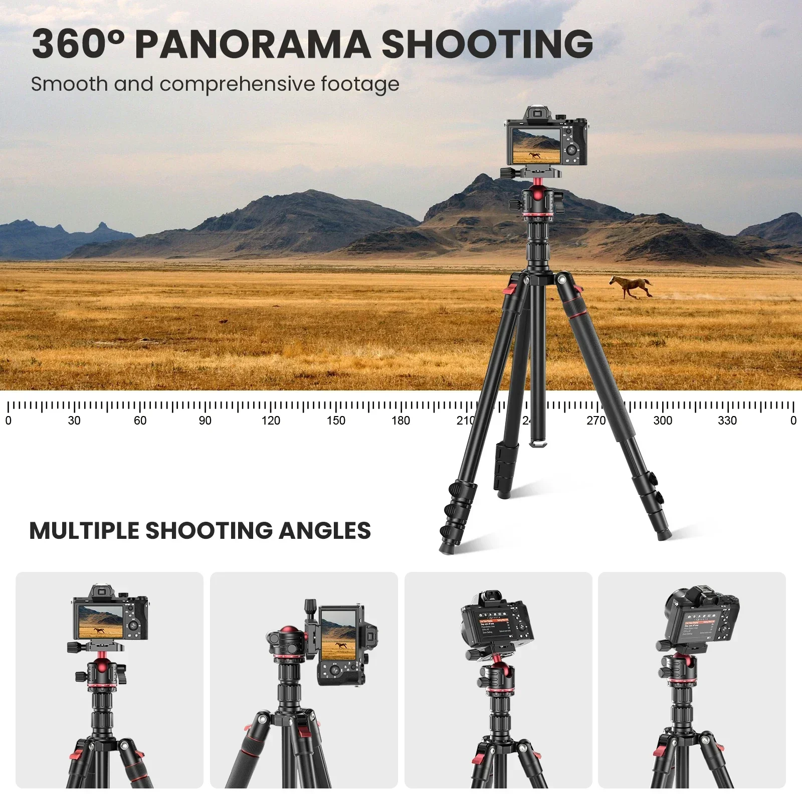 EVUMO GF2 Travel Tripod 1.73M  - Camera Tripod Carbon review and price