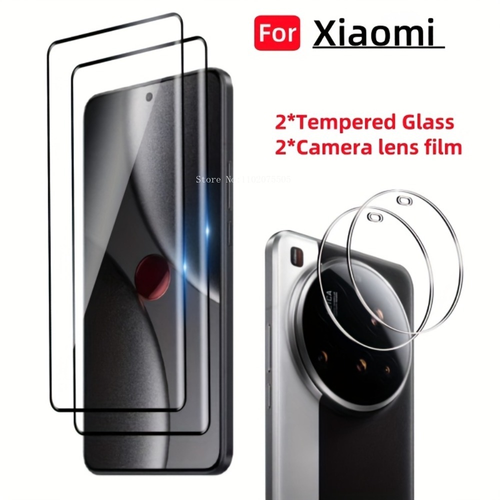 [4-in-1]2Pcs 3D Tempered Glass - Photography Kit Xiaomi 15 Ultra review and price