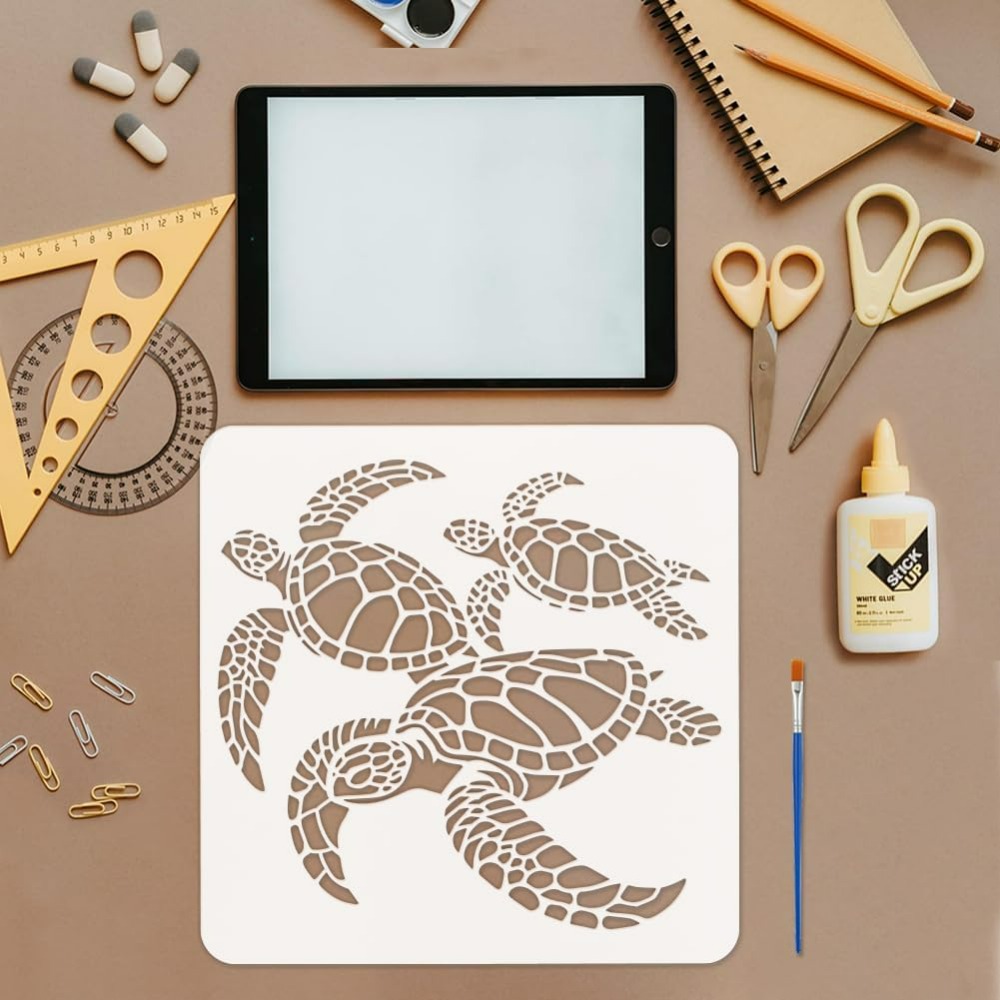 Turtles Stencil for Painting w - Photography Technique review and price