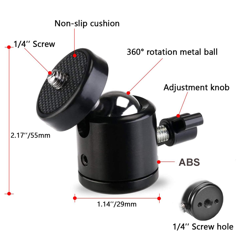 Ball Head Adapter Mount Base 1 - Fluid Head Tripod review and price