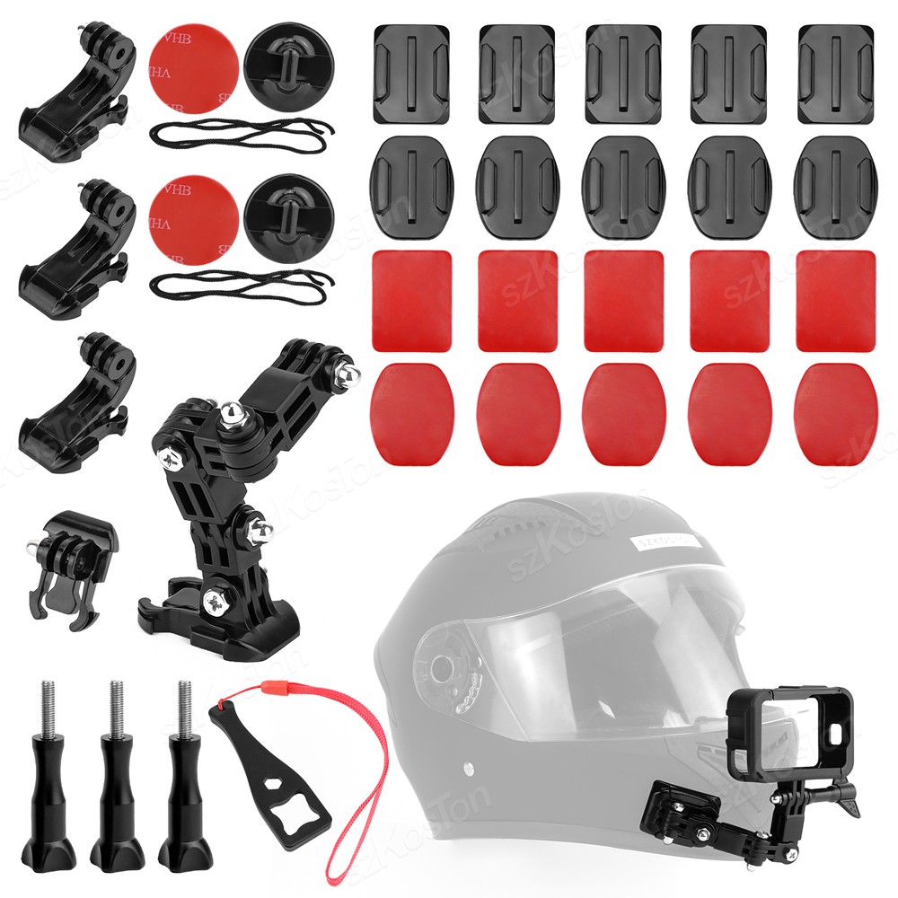Motorcycle Helmet Chin Mount K - Gopro Action Camera Hero 11 Black review and price