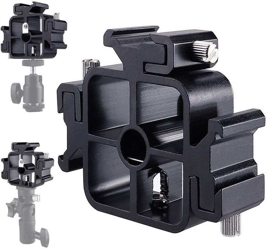3 Triple Cold Shoe Mount Flash - Photography Umbrella review and price