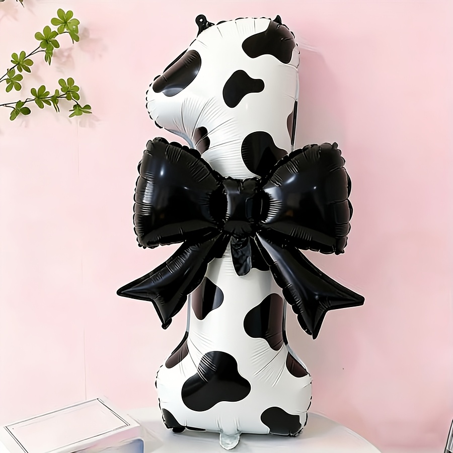 3pcs Black Bow 40 Inch Cow Num - Photography Of The Day review and price