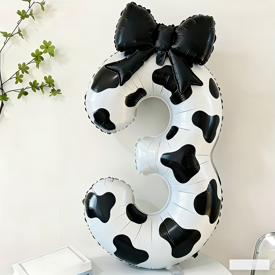 3pcs Black Bow 40 Inch Cow Num - Photography Of The Day review and price