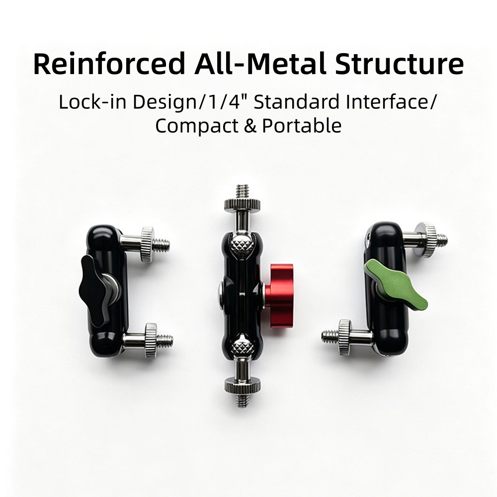 360° Rotatable Magic Arm Brack - Fluid Head Tripod review and price